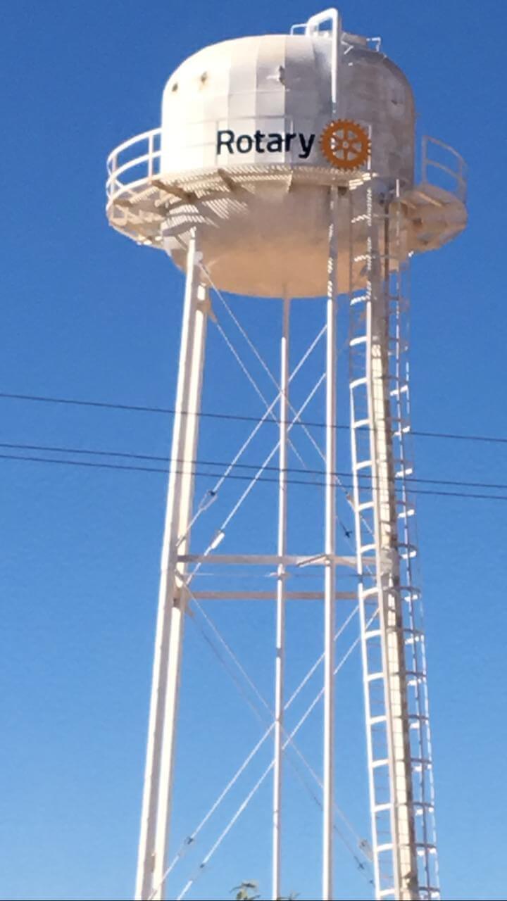 Tanque blanco Rotary Caborca